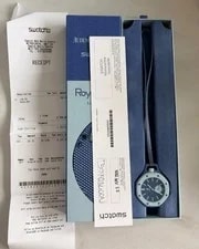 Swatch X AP Royal Pop LAN BA - SSX03L100N - Audemars Piguet |Trusted✅️ 4