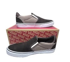Vans — Vans Asher Deluxe Slip on Skate Shoes Cozy — Sneaker — resale