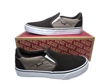 Vans Asher Deluxe Slip on Skate Shoes Cozy 2