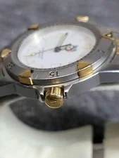 Tag Heuer 1500 Series WD1221-K-20 Silver Dial 2 Tone Gold Plated 3