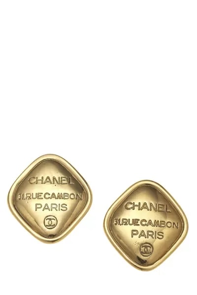 Chanel — Rue Cambon Engraved — Jewelry — resale