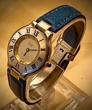 Must de Cartier 21 Quartz in Superb Condition. 28mm Case. Ref 1340 2