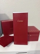 Cartier Tank Must - Black Dial, Steel Case, Alligator Leather Strap 3