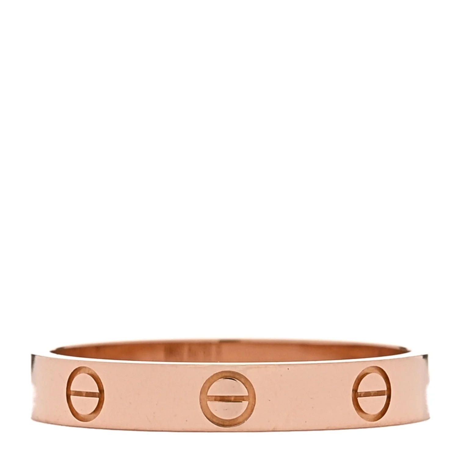 18K 3.5mm Love Wedding Band 51 5.75 3