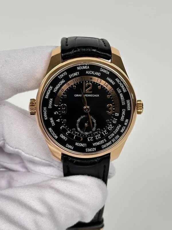 Girard Perregaux Traveller Ww.tc Small Second 18K Rose Gold 2