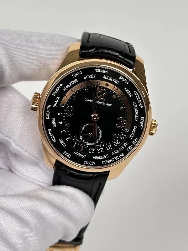 Girard Perregaux Traveller Ww.tc Small Second 18K Rose Gold 3