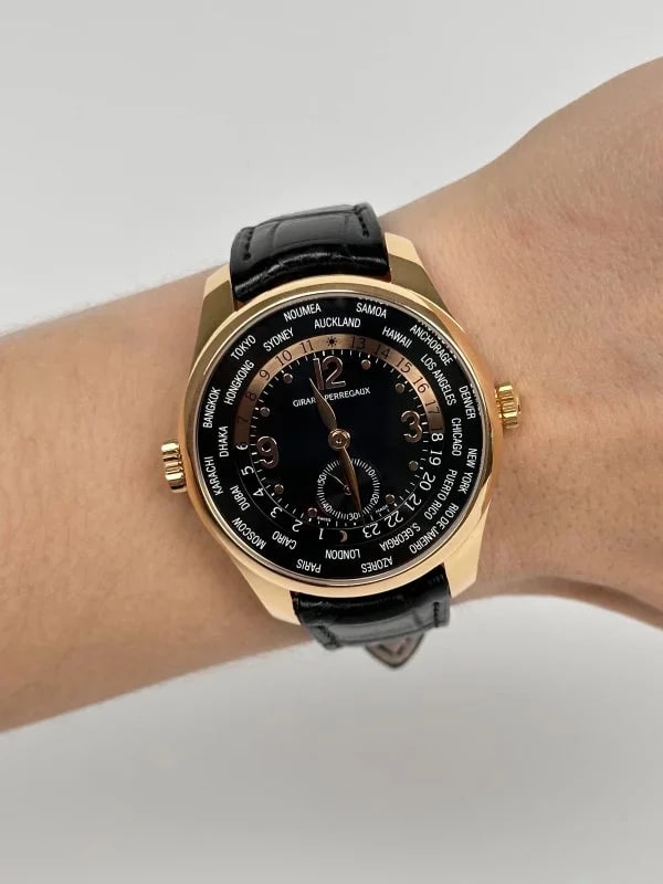 Girard Perregaux Traveller Ww.tc Small Second 18K Rose Gold 4