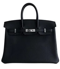Hermes Birkin 25 Togo Palladium Hardware 2