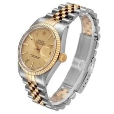 Rolex Datejust 36 Steel Yellow Gold Champagne 16013 4