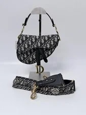 Dior — Christian Dior Saddle Hobo w/Embroidered Strap P021CD — Handbag — resale