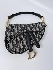 Christian Dior Saddle Hobo w/Embroidered Strap P021CD 2