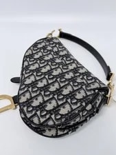 Christian Dior Saddle Hobo w/Embroidered Strap P021CD 4