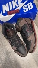 Nike SB Dunk High Brooklyn Projects Reign in Blood Slayer Size 12 Brand Ne 3