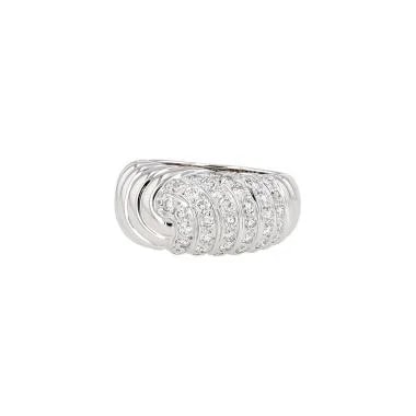 Bouche — Boucheron in White Gold and Diamonds — Jewelry — resale