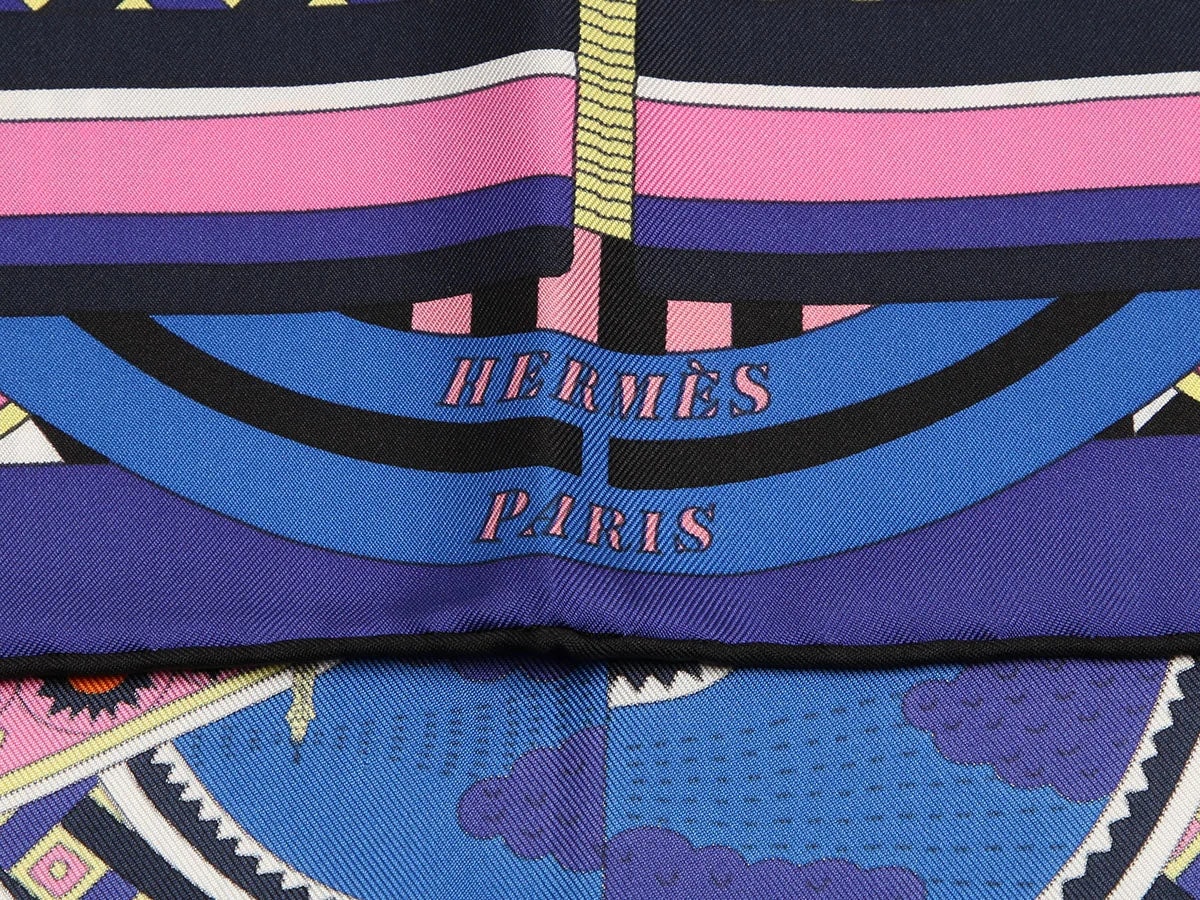 Hermès le Tour du Monde En 63 Cases Scarf 90cm 3