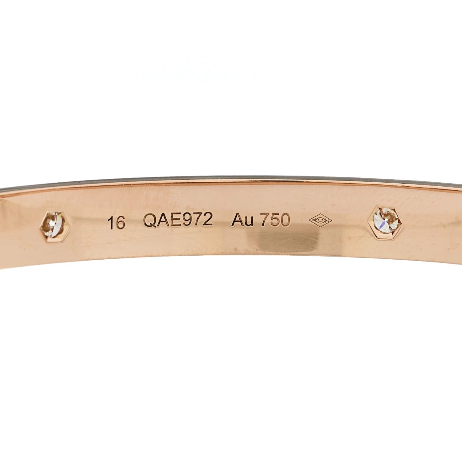 18K 4 Love Bracelet 16 3