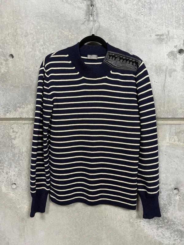 Dior — Homme Hedi Slimane Striped Sweater — streetwear — resale
