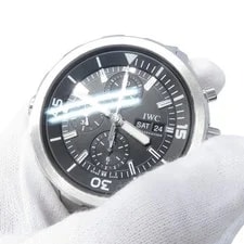 IWC Aquatimer Chronograph 44mm Stainless Steel Black Dial IW376804 4