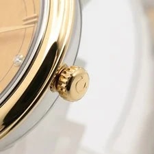 Omega de Ville Prestige 6-Diamond , 18K Yellow Gold Stainless Steel, Gold 3