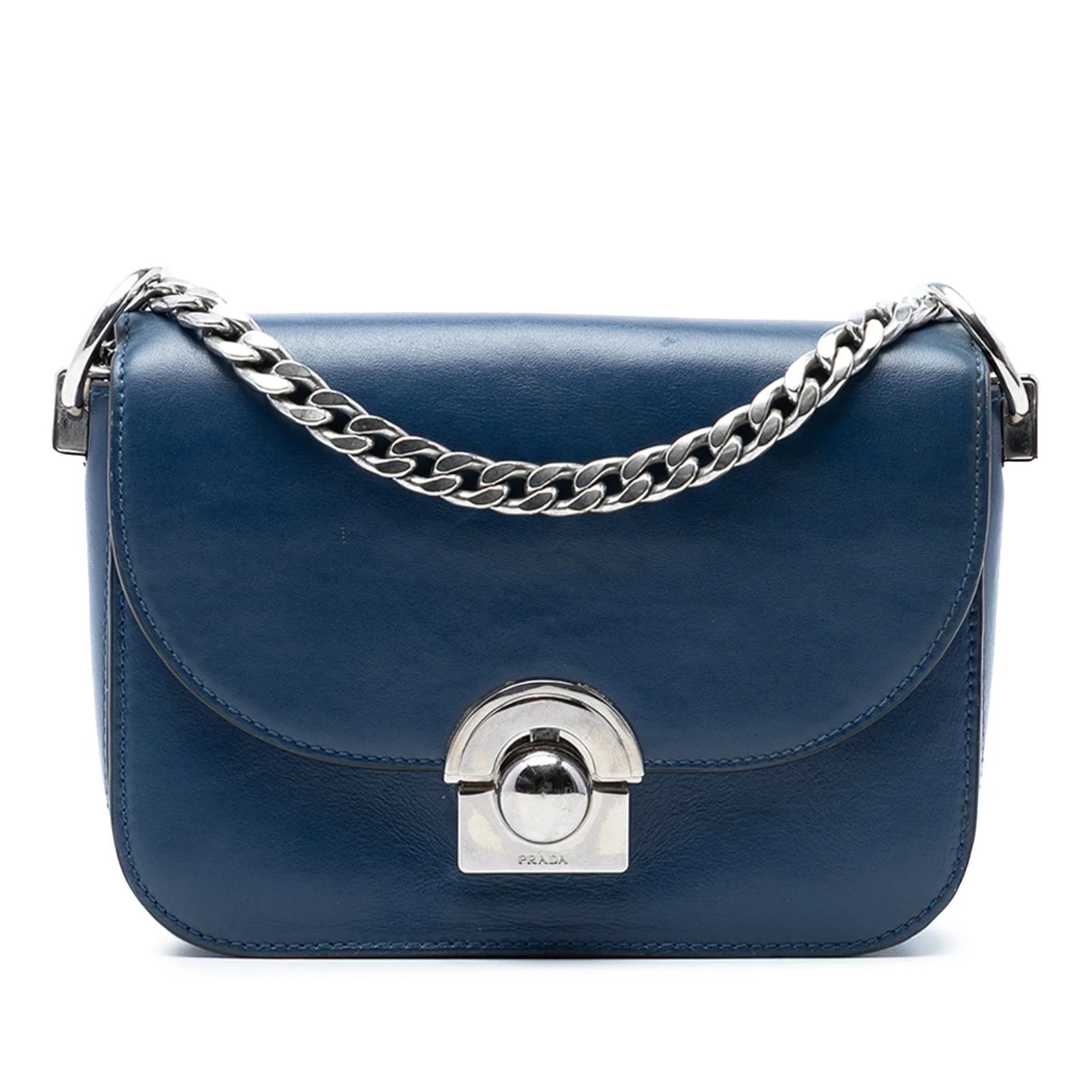 Prada — Glace Calf Arcade Crossbody — Handbag — resale