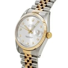 Rolex Datejust 16233G Silver/diamond 725366 2