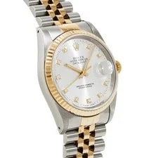 Rolex Datejust 16233G Silver/diamond 725366 3