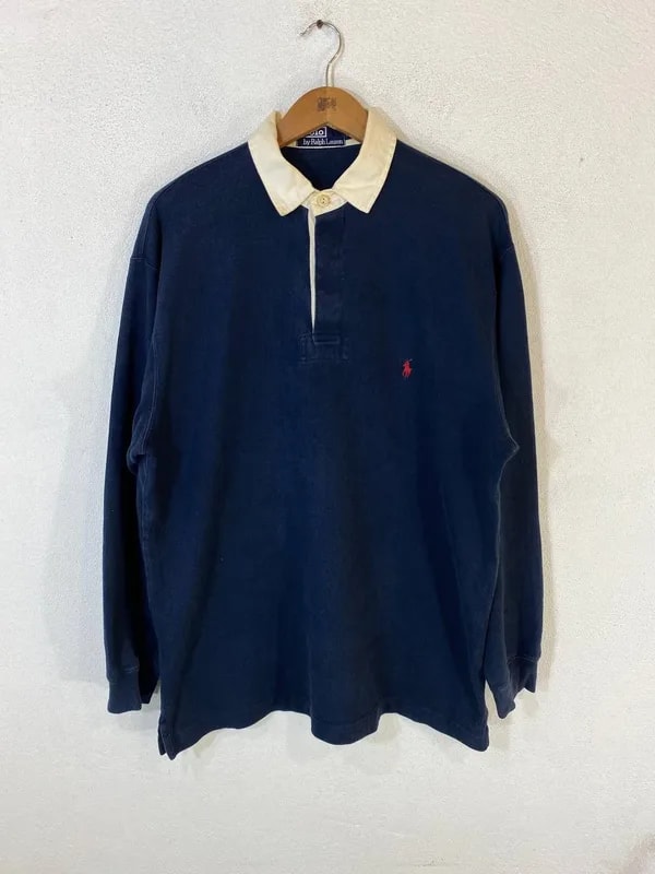 Polo Ralph Lauren — Polo Ralph Lauren Longsleeves Polo Rugby Nice Design — streetwear — resale