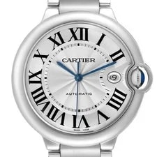 Cartier — Cartier Ballon Bleu 42 Steel Silver Dial W69012Z4 — Watch — resale
