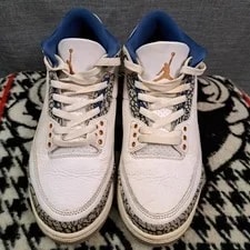 %Size 8 Air Jordan 3 Retro Wizards Style CT8532-148 / AJ1 3