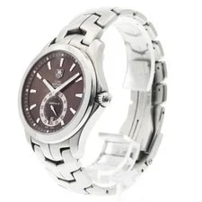 TAG Heuer — TAG Heuer Link Calibre 6 WJF211C 39mm SS Brown #C9937 — Watch — resale