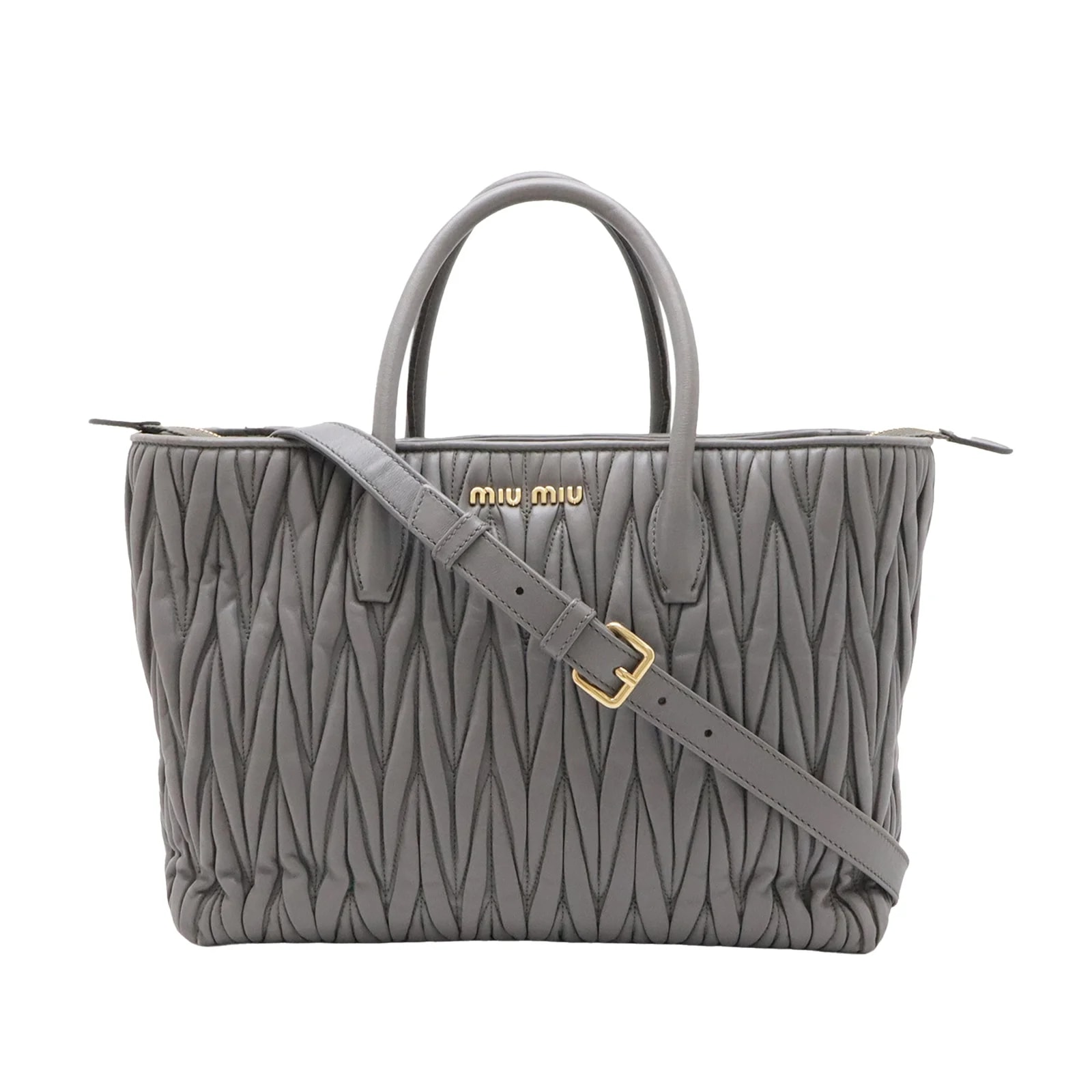 Miu Miu — Matelasse Satchel — Handbag — resale
