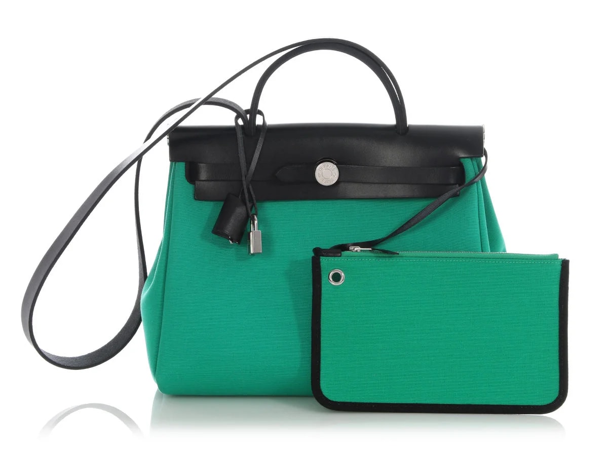Hermès Menthe and Herbag Zip 31 2