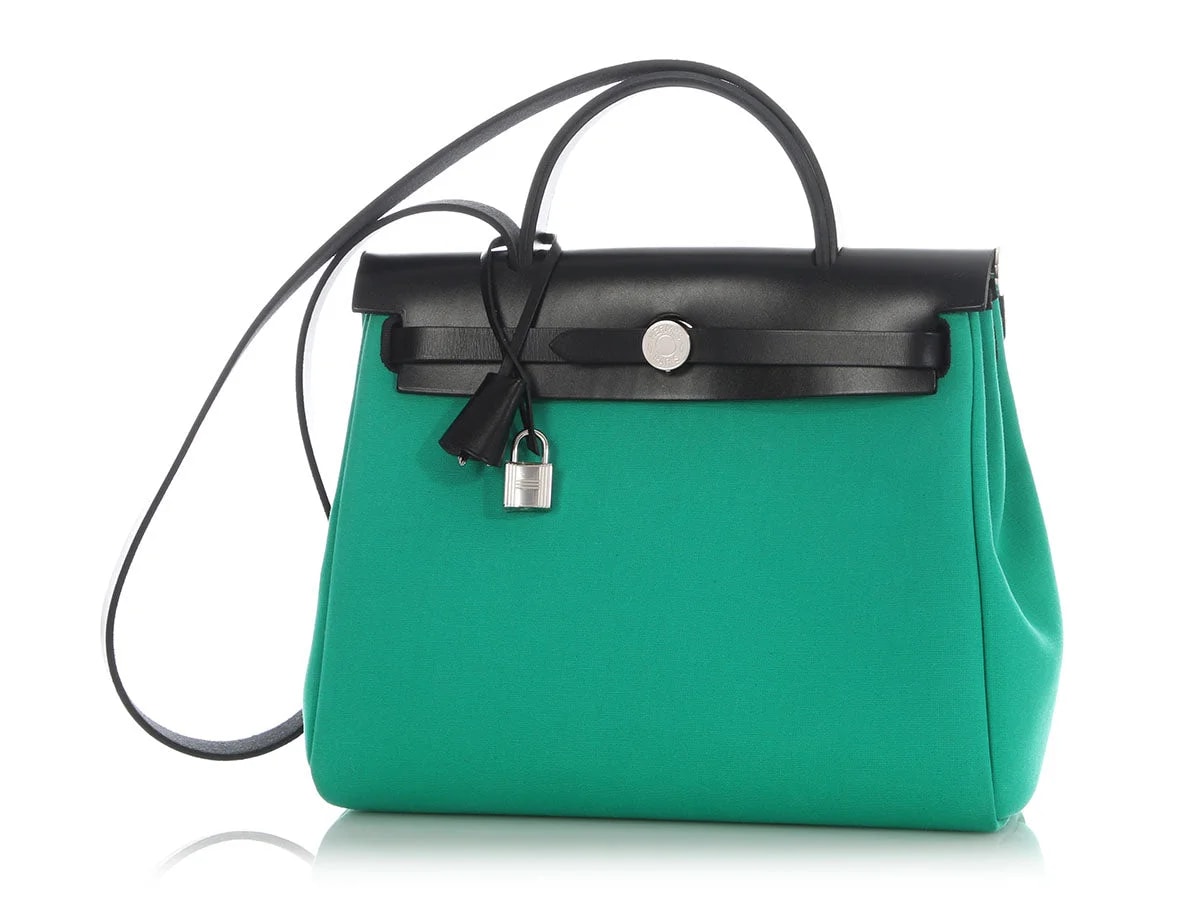 Hermès Menthe and Herbag Zip 31 3