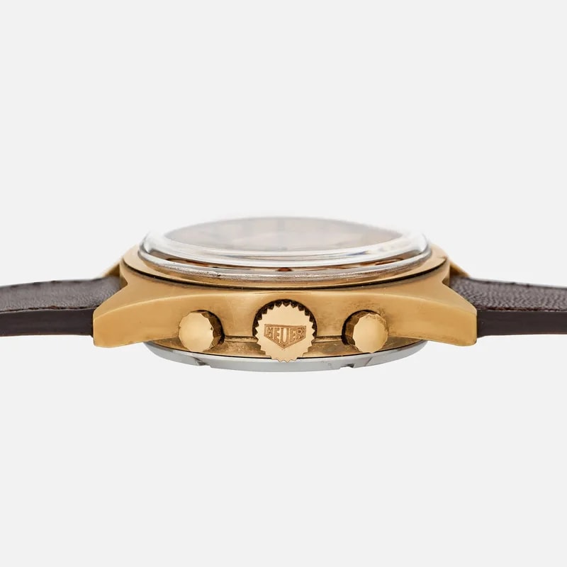 1970s Heuer Carrera Ref. 73655 CH in Gold Plate 4