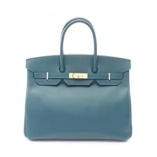 Hermès — Hermes Birkin 35 Malachite GHW T — Handbag — resale