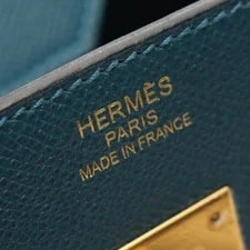 Hermes Birkin 35 Malachite GHW T 4