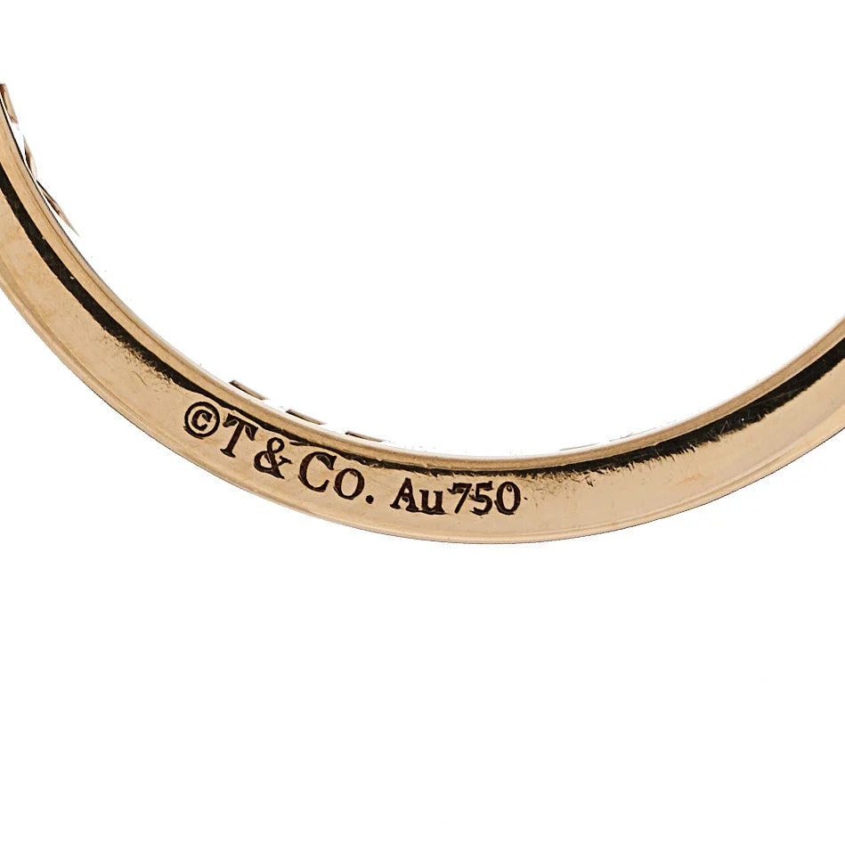 18K Rose Gold Atlas Pierced 50 5.25 4