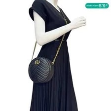 Gucci Marmont Round Mini Crossbody 550154 92507083 2