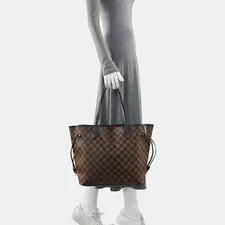 Louis Vuitton Neverfull Mm Checkered With - Very Good #1IL3GKP 2