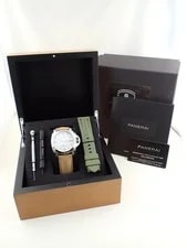 Panerai — Panerai Luminor Marina PAM01314 44mm Automatic White Box Papers — Watch — resale