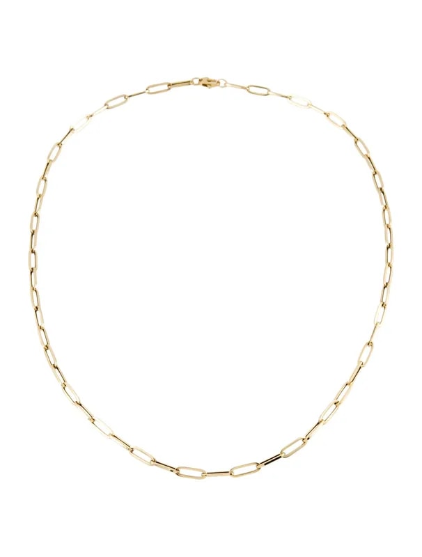 10K Paperclip Link Chain — Jewelry — resale