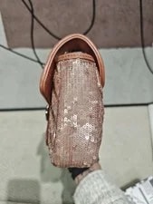 Authentic Gucci GG Marmont – Sequined Material Design 22cm Mini 4