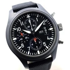 IWC Pilot IW378901 44mm Ceramic / Titanium Black #UW1132 3