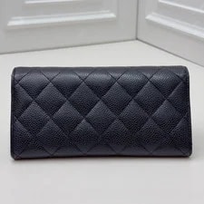 Chanel Classic Flap Long Wallet Wrist Strap 2
