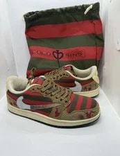 Travis Scott — Cold Sins “Nightmares” Jason Vs Freddy Size 10 Sealed (Travis Scott) — Sneaker — resale