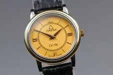 *Near * Omega de Ville Prestige Cal.1471 Gold 23mm Quartz Japan 2