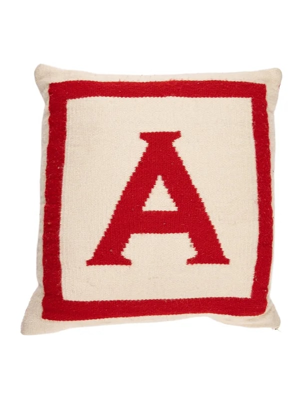 Jonathan Adler — Reversible Letter Throw Pillow — decorative_object — resale