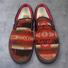 Vans All Nations Skate Jam Limited Edition Pendleton Slip on 13 2