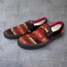 Vans All Nations Skate Jam Limited Edition Pendleton Slip on 13 3