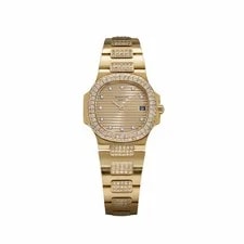 Patek Philippe — Patek Philippe Nautilus 3700/11J-051 'Jumbo' Yellow Gold Champagne Diamond Dial — Watch — resale